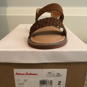 🟫🟤🤎BRAND NEW Hanna Andersson Girls Sandals